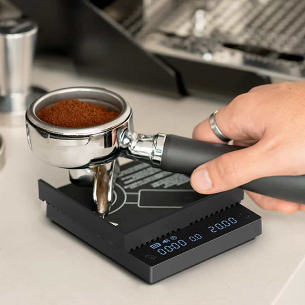 Mini Koffie Weegschaal 0,1g - Met Timer | Barista Essentials Mini Koffie Weegschaal 0,1g - Met Timer | Barista Essentials