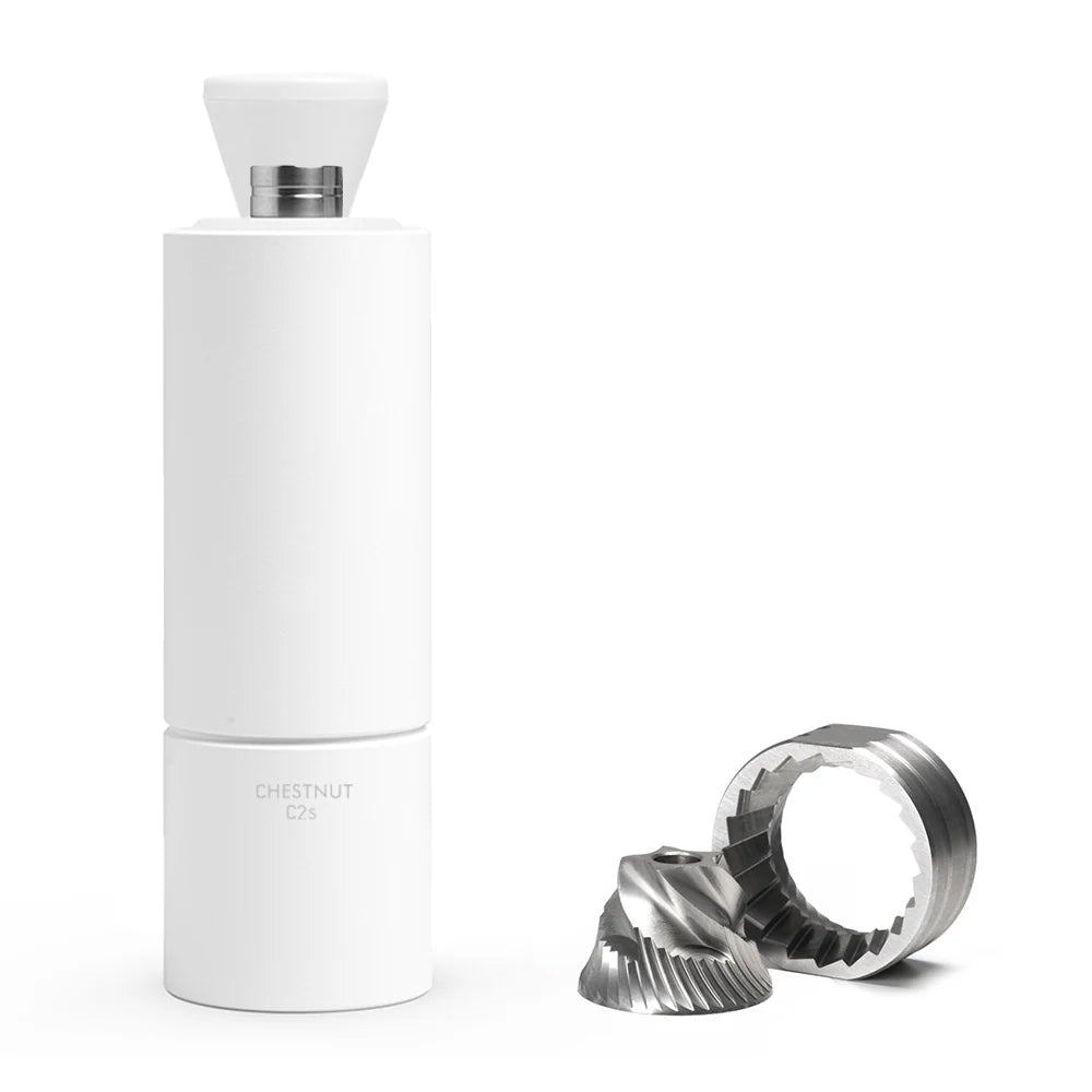 コーヒーメーカー・エスプレッソマシン TIMEMORE C2 manual coffee grinder Amazon.com: TIMEMORE Chestnut C2 Manual Coffee Grinder