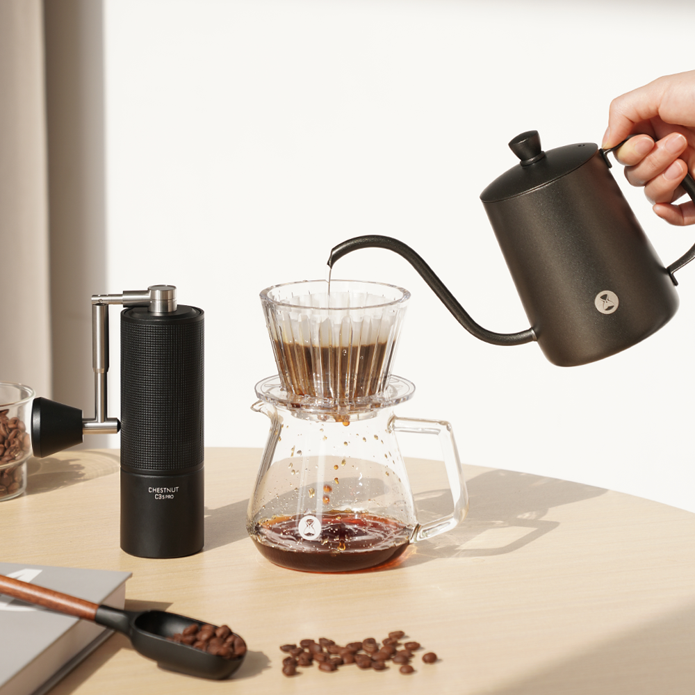 Coffee Beans Drip Over Coffee Maker TIMEMORE C3S Pro Pour-Over Kit