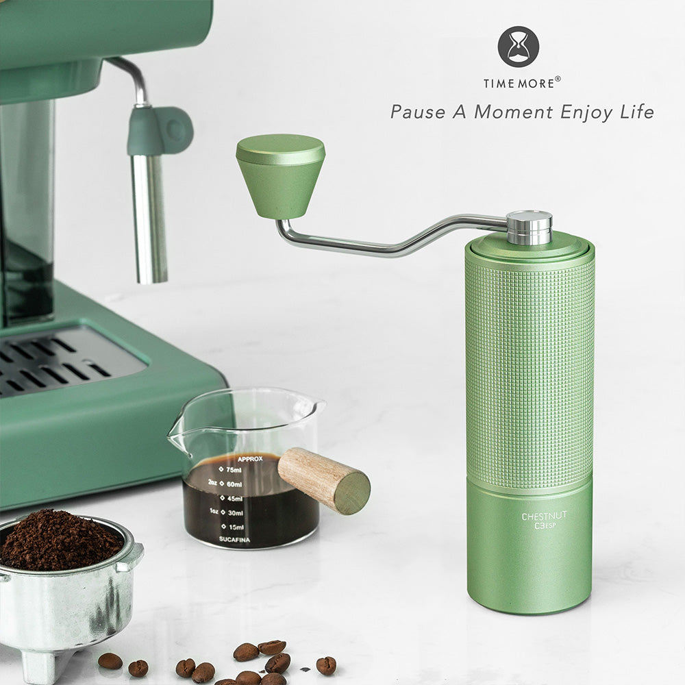 TIMEMORE Chestnut C3 ESP Manual Coffee Grinder Green