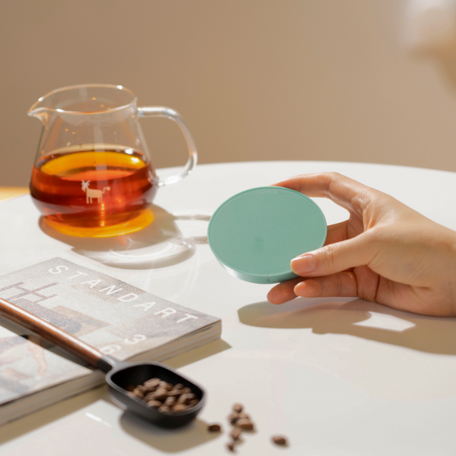 TIMEMORE Black Mirror Dot Coffee Weighing Platform