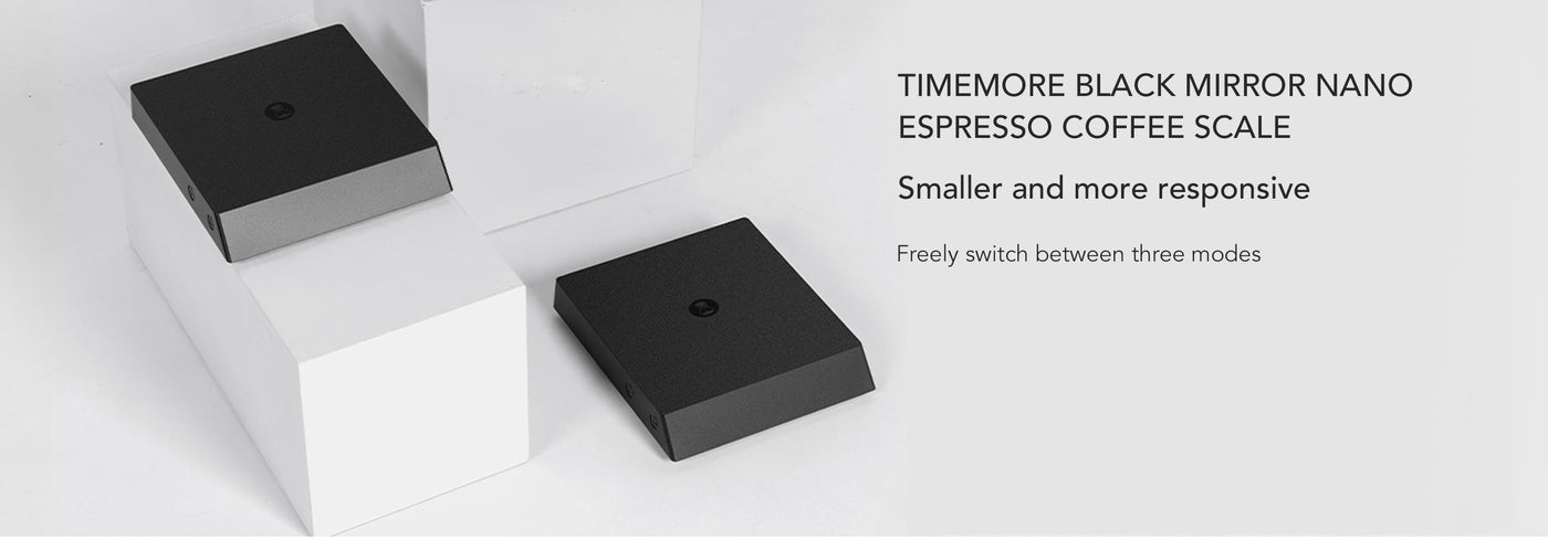 TIMEMORE Black Mirror Nano Coffee Scale Espresso Scale Flow Measurement Black  Mirror Nano Digital Scale Poor Over Hand Drip Scale Weighing Instrument  Auto Mode Timer Function LED (Black) 
